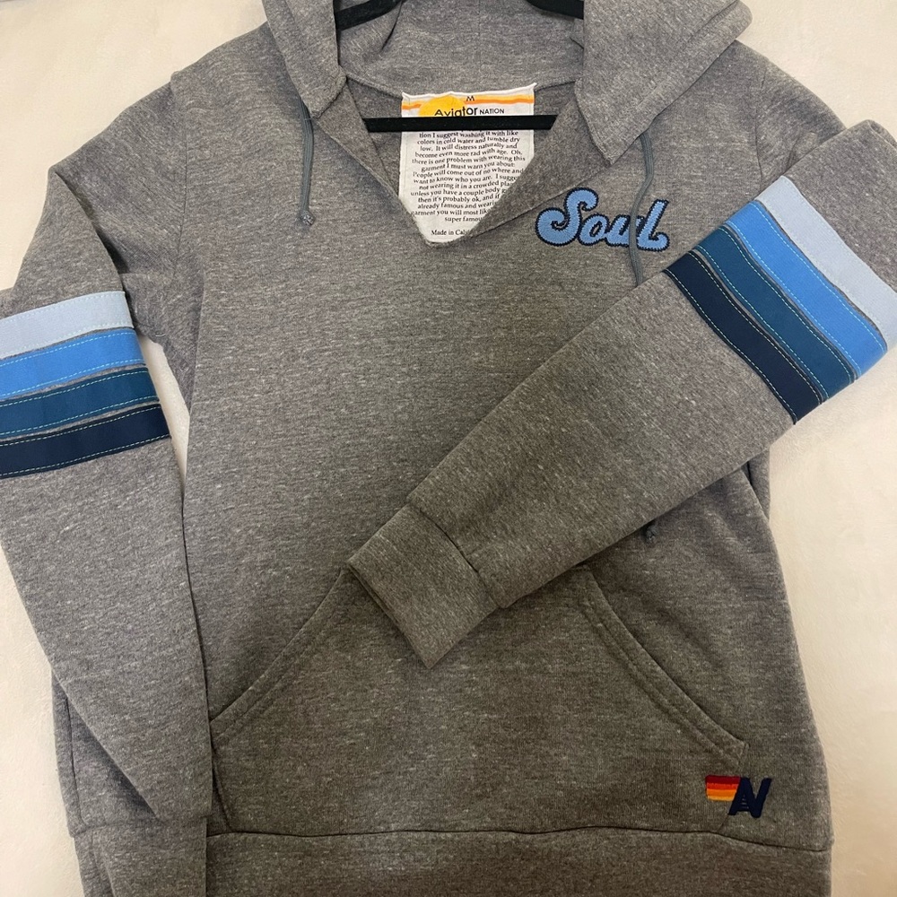 Aviator nation x Soulcycle medium hoodie